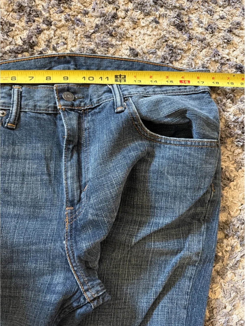 Levi’s 527 Low Boot Cut Jeans Dark Wash W34 L34 Men’s Classic Denim